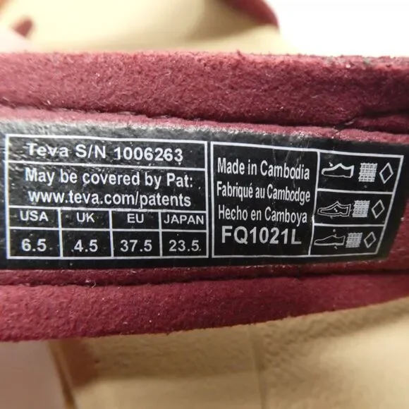 Teva Verra Open Toe Outdoor Hiking Walking Sandals - Picture 13 of 13